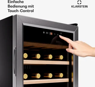Klarstein Shiraz Premium Smart 24 Wijnkoelkast Zilver