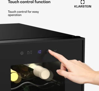 Klarstein Shiraz Wijnkoelkast 2-zones zwart