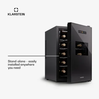 Klarstein Silent Vino 15 Uno Wijnkoelkast 39L