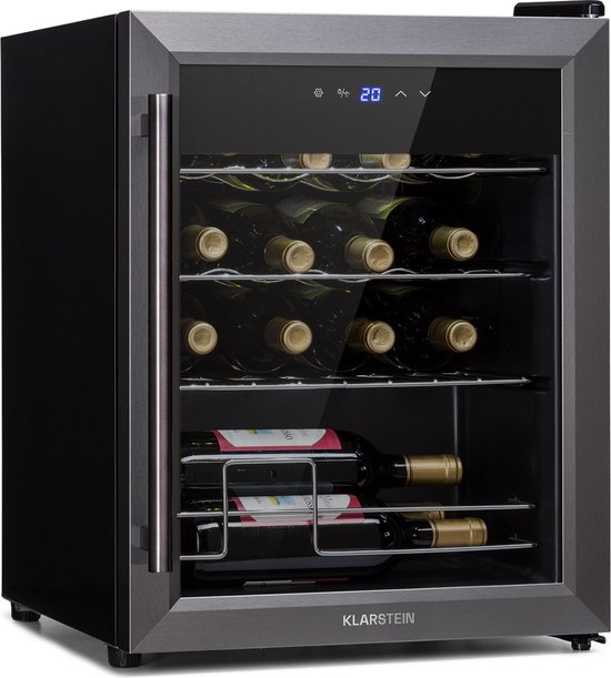 Klarstein Ultimo 16 Uno Wijnkoelkast Zwart 42L review