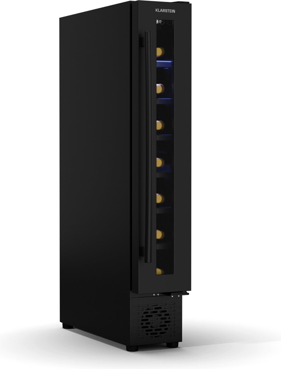 De Klarstein Vinovilla 7 Uno Wijnkoelkast Zwart in één oogopslag