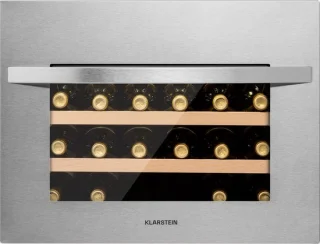 Klarstein Vinsider 24 Built-In Uno Inbouw Wijnkoelkast RVS 24 Flessen