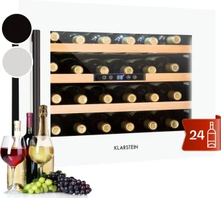 Klarstein Vinsider 24 Uno Inbouwwijnkoelkast Wit