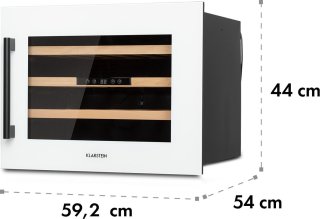 Klarstein Vinsider 24 Uno Inbouwwijnkoelkast Wit