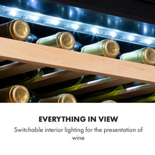 Klarstein Vinsider 24 Uno Inbouwwijnkoelkast Wit