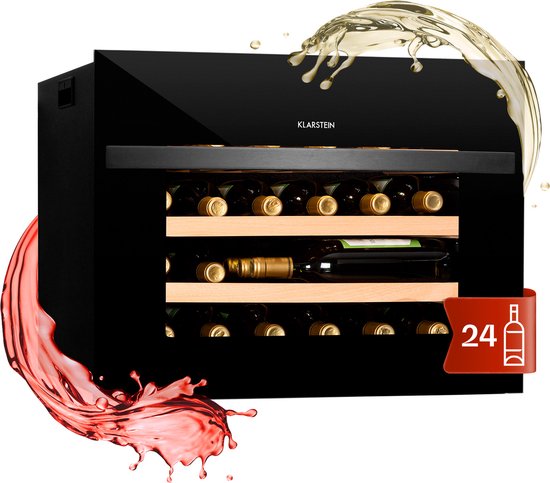 Klarstein Vinsider 24 Uno Inbouwwijnkoelkast Zwart review