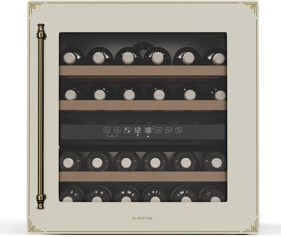 Klarstein Vinsider Victoria 36 wijnkoelkast crème review