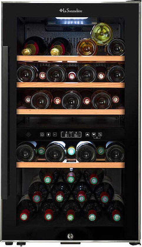 La Sommelière ECS51.2Z wijnklimaatkast 2 zones 49 flessen review