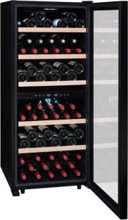 La Sommelière LS102DZBLACK Wijnklimaatkast 2 zones 102 flessen
