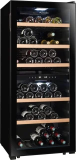 La Sommelière LS102DZBLACK Wijnklimaatkast 2 zones 102 flessen