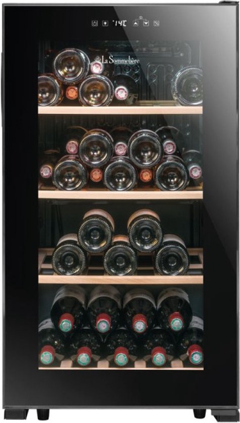 La Sommelière LS52BLACK Wijnklimaatkast 1-zone 52 flessen review