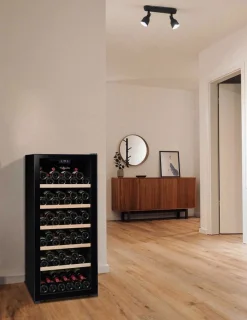 La Sommelière SLS117BLACK Wijnserveerkast 1 zone 121 flessen