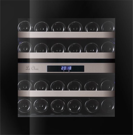 Le Chai Inbouw Wijnkoelkast 60 cm 2-Zone Push Open review
