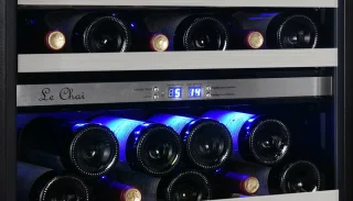 Le Chai LB270 Inbouw Wijnklimaatkast 27 flessen RVS 60 cm
