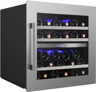 Le Chai LB270 Inbouw Wijnklimaatkast 27 flessen RVS 60 cm