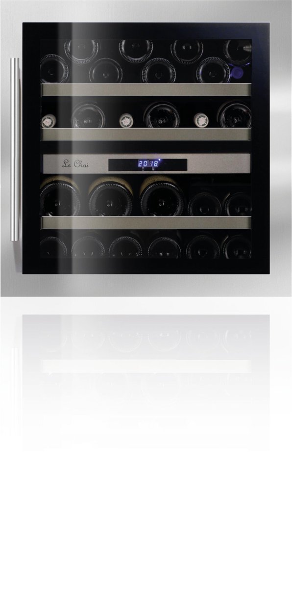 De Le Chai LB340 Inbouw Wijnklimaatkast 60 cm in één oogopslag