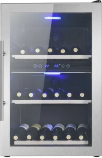 Le Chai LB400XS Wijnkoelkast 2 zones RVS 40 flessen