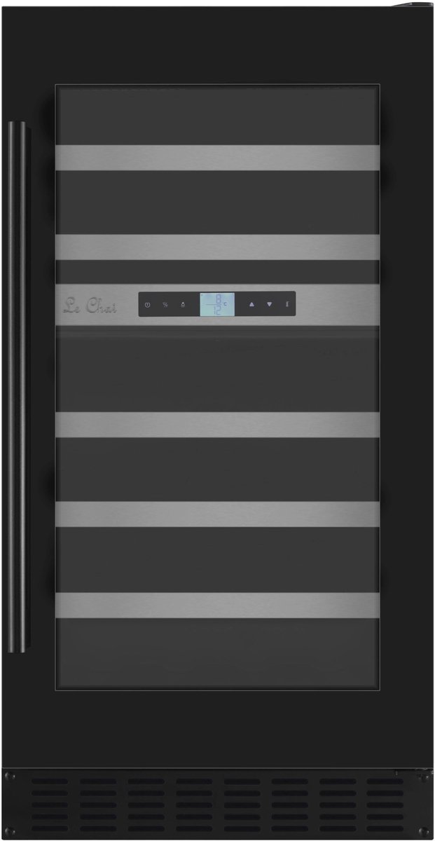 De Le Chai LBN330 Wijnkoelkast 33 flessen 2 zones in één oogopslag