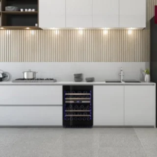 Le Chai LBN458PO Onderbouw Wijnkoelkast 2 Zone 45 Flaschen