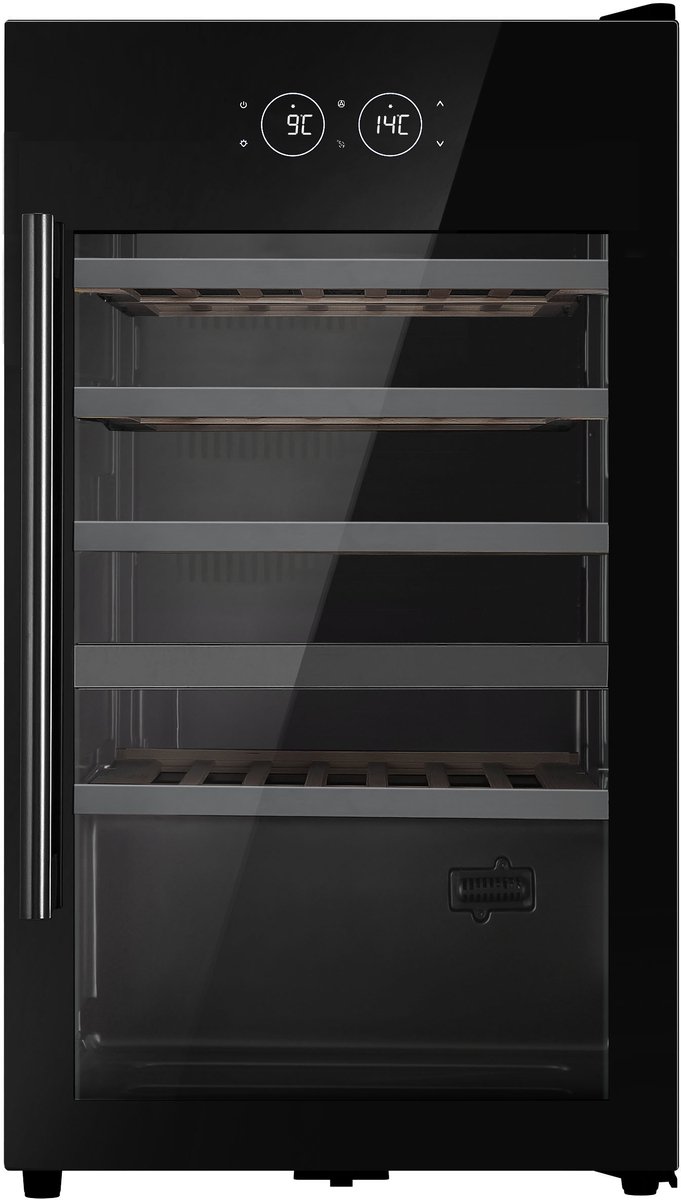 De Le Chai LBN490F wijnkoelkast 49 flessen vrijstaand in één oogopslag