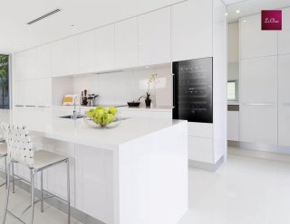 Le Chai LBN555 Inbouw Wijnklimaatkast 2 Zones Zwart 50 Flessen