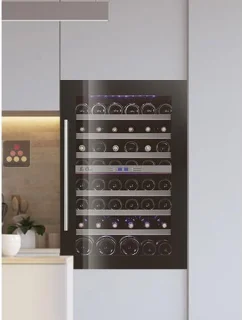 Le Chai LBN555 Inbouw Wijnklimaatkast 2 Zones Zwart 50 Flessen