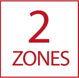 Le Chai LBN555 Inbouw Wijnklimaatkast 2 Zones Zwart 50 Flessen