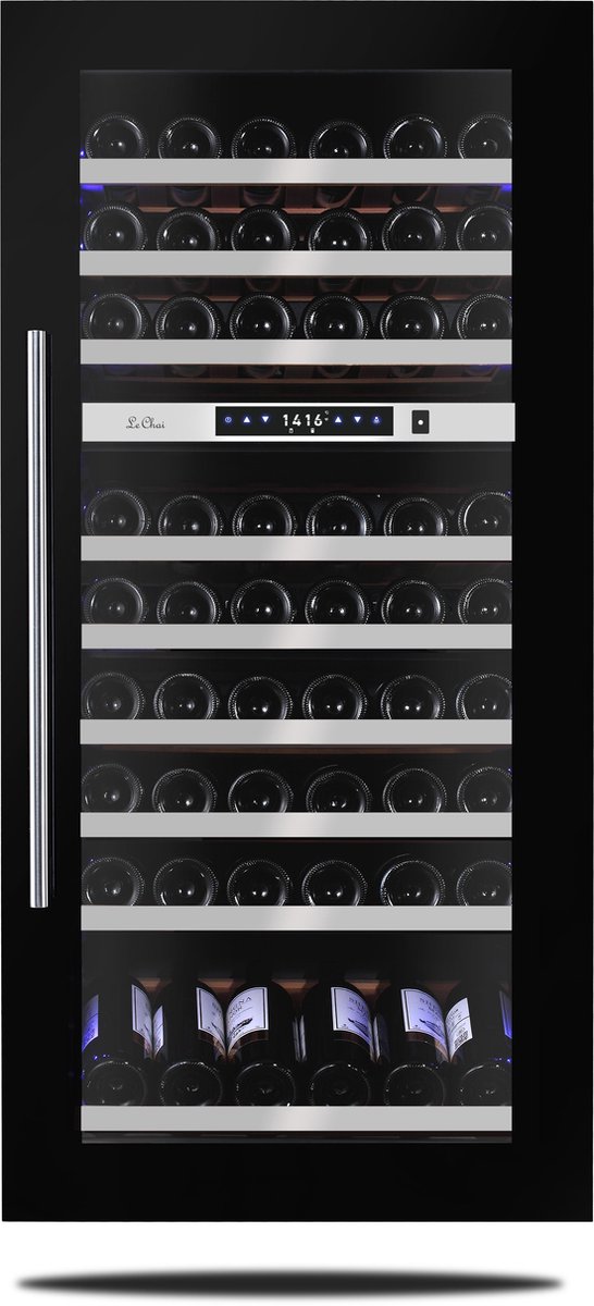 De Le Chai LBN720V Inbouw Wijnklimaatkast 72 Flessen in één oogopslag