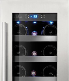 Le Chai LM180 Inbouw wijnkoeler RVS 18 flessen