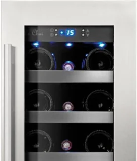 Le Chai LM180 Inbouw wijnkoeler RVS 18 flessen