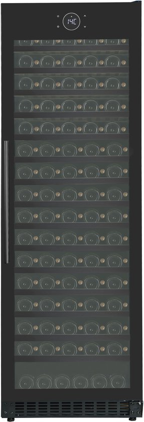 Le Chai LMN1820F Vrijstaande Wijnkoelkast 1 Zone Zwart Glas 182 Flessen review