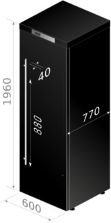 Le Chai LMV2370HD Wijnkoelkast 237 flessen