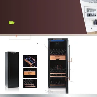 Le Chai LMV2370HD Wijnkoelkast 237 flessen