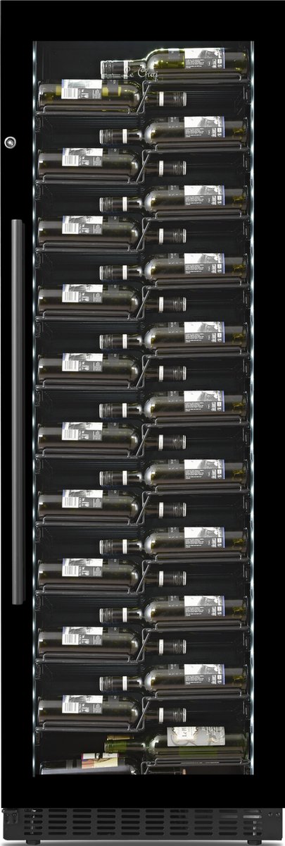 De Le Chai PRO 1320M Wijnkoelkast 132 flessen in één oogopslag