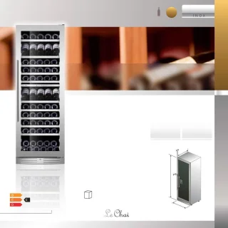 Le Chai PRO LB1140 Wijnkoelkast 107 flessen
