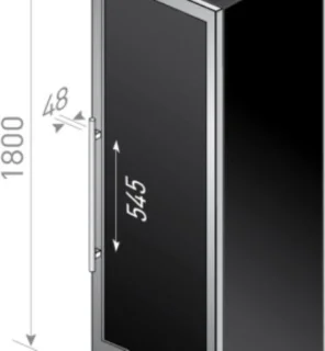 Le Chai PRO1200B Wijnklimaatkast 120 Flessen Dual Zone
