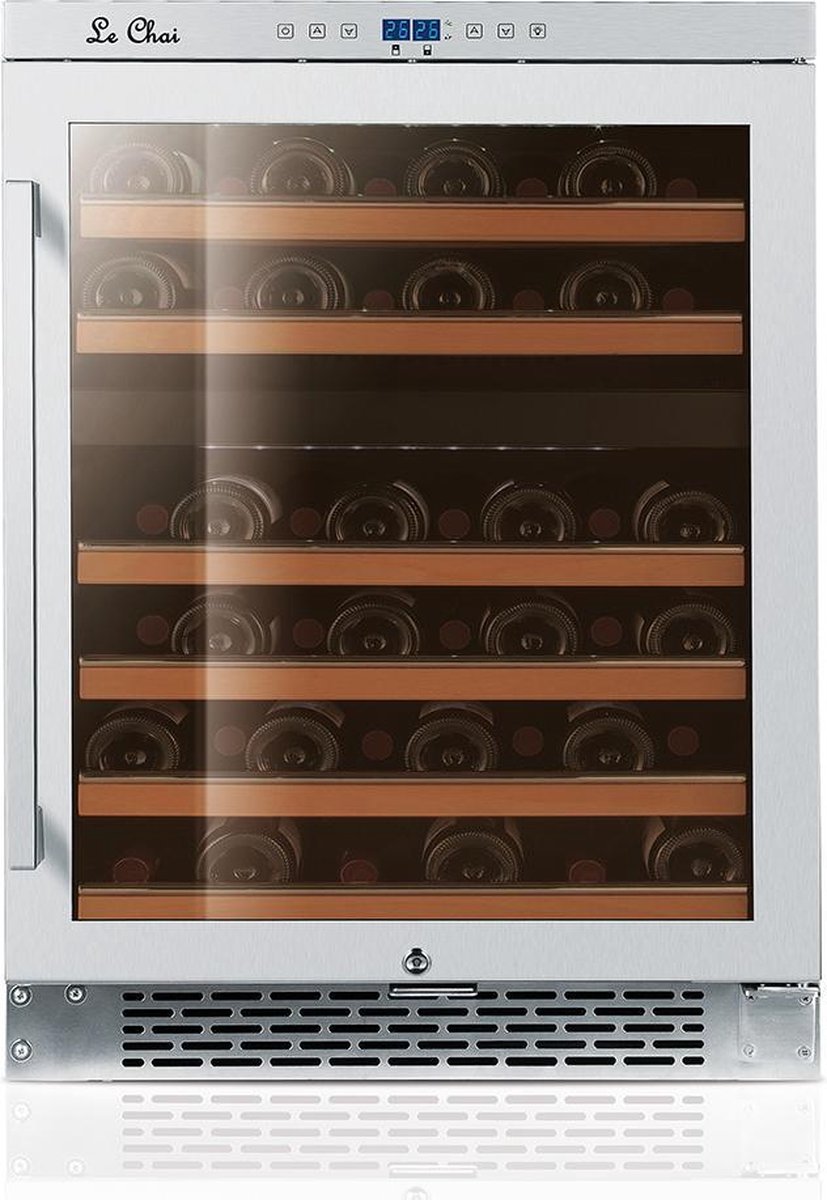 De Le Chai PRO46E Wijnkoelkast 46 flessen in één oogopslag