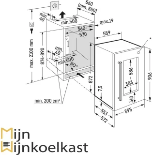 Liebherr EWTdf 1653-21 Wijnkoelkast