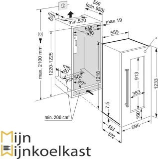 Liebherr EWTdf 2353-21 Wijnkoelkast
