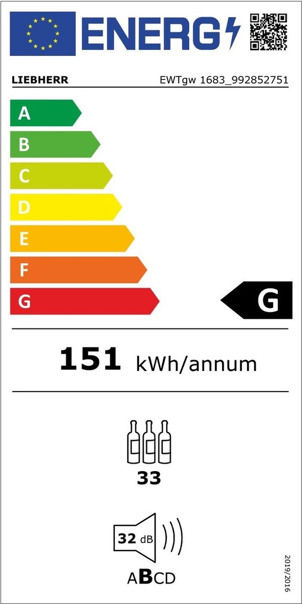 Wat vinden we goed aan de Liebherr Vinidor EWTgw 1683 Inbouwwijnkast
