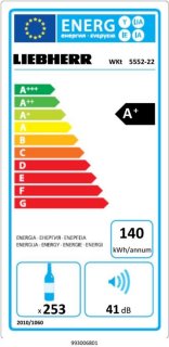Wat vinden we goed aan de Liebherr WKt 5552 Wijnbewaarkast