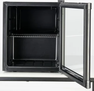 Luxe Wijnkoelkast Minibar 46L Zwart