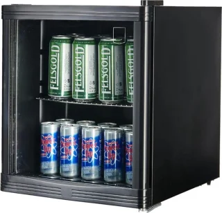Luxe Wijnkoelkast Minibar 46L Zwart