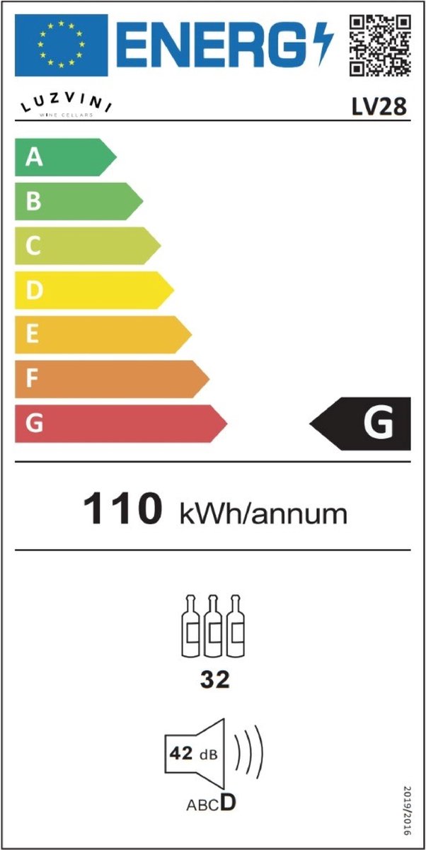 Wat vinden we goed aan de LuzVini Wijnklimaatkast 2 Zones 28 Flessen Wit