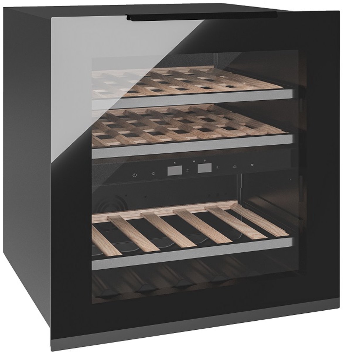 De Nestor M NWXE227GN1 Inbouw Wijnkoelkast 60 cm 2 Zone 27 Flessen in één oogopslag