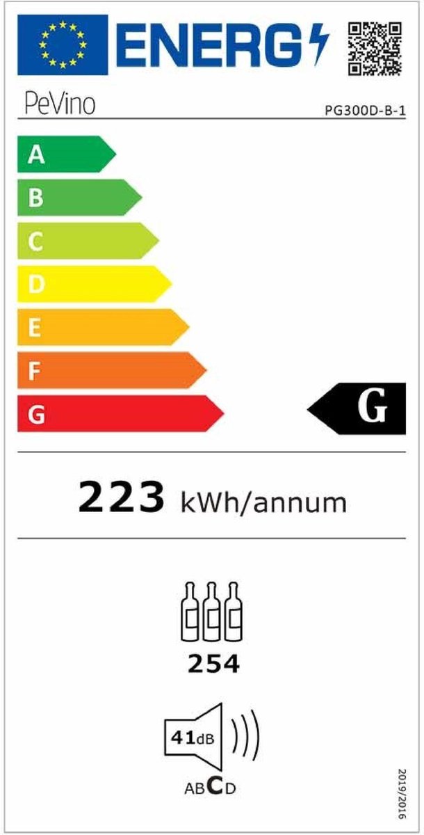 Wat vinden we goed aan de PeVino Giant 300 Wijnklimaatkast 2 zones 254 flessen