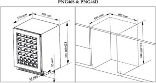 De Pevino Majestic Wijnkoelkast in één oogopslag