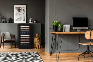 PeVino NG 120 Wijnklimaatkast 2 zones 104 flessen