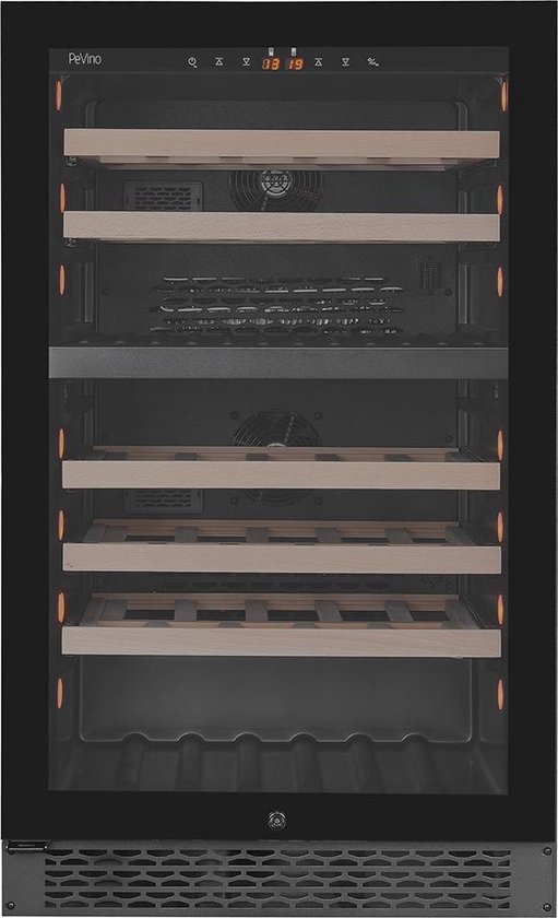 PeVino NG 88 Wijnklimaatkast 74 flessen 2 zones review