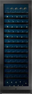 PeVino NG200 Wijnbewaar- en Serveerkast Black Steel